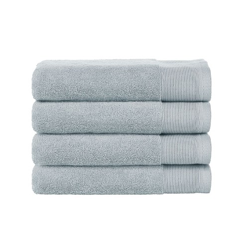 Nate Home By Nate Berkus Cotton Terry Hand Towel Set 4 Pk Heron