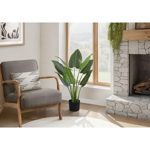 Sapphtopaz Artificial Tree Artificial Plant with Black Pot, Room Decor for Home Office Foyer Porch - 1 of 4