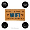 28" x 16" Nature Coir Mat, WiFi - 4 of 4