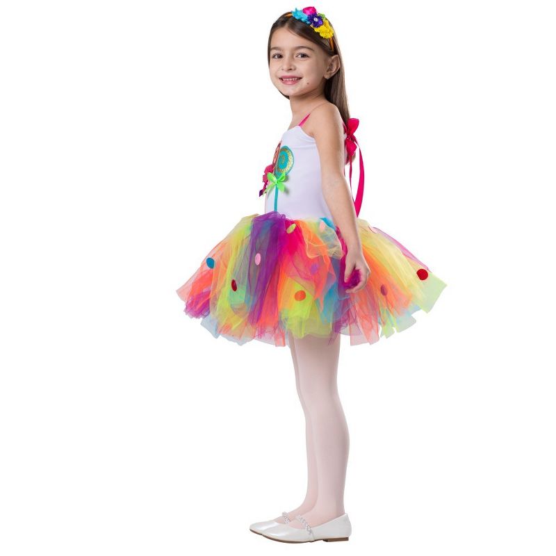 Dress Up America Lollipop Candy Dress Costume For Kids, 2 of 5