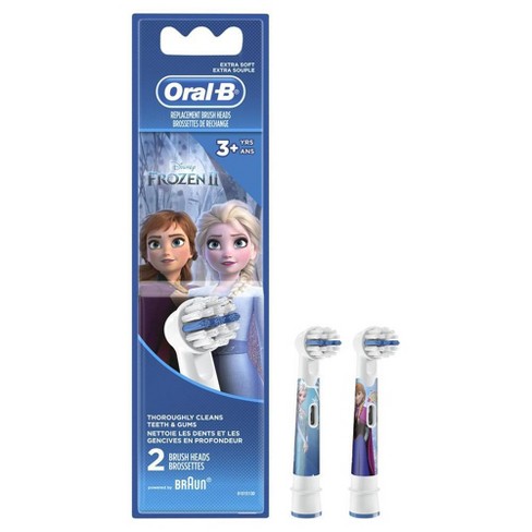 Oral-B Kids Extra Soft Replacement Brush Heads featuring Disney's Frozen - 2ct - image 1 of 4