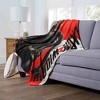 Marvel Black Widow Spy Game Silk Touch Throw Blanket 50x60 Inches - 2 of 4