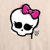 Women's - Monster High - Skull Graffiti Logo Lightweight French Terry Slouchy - 2 of 4