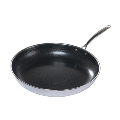 Frieling Black Cube Non-Stick Frying Pan, Stainless Steel, 11.5