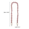 Unique Bargains Trendy Handbag Strap Red White 1 Pc - 2 of 4