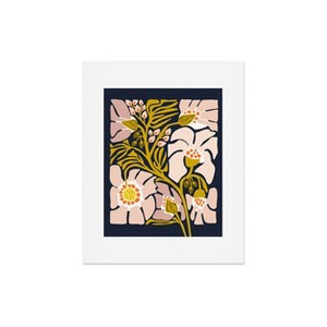 Deny Designs DESIGN D'annick Backyard Flower Modern Floral Art Print - 1 of 4