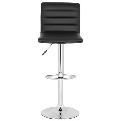 Arissa Adjustable Barstool - Black - Safavieh