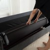 80.7'' U_Style 2-in-1 Sofa Bed Sleeper with Large Mattress and Rivet-Detail Armrests - 4 of 4
