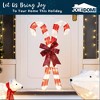 JOIEDOMI Christmas 33.6" Candy Canes Yard Light Christmas Event Christmas Eve Night Décor  Pre-Lit LED - 4 of 4