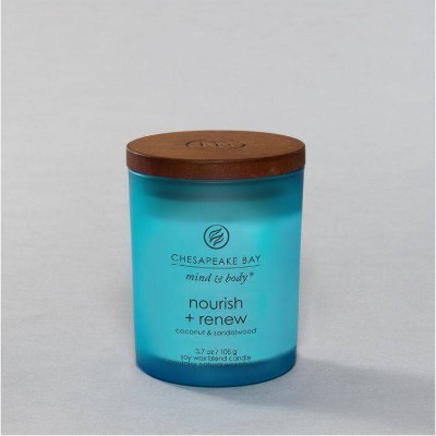 3.7oz Small Mind and Body Nourish and Renew - Chesapeake Bay Candle