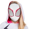 Jazwares Marvel Girls' Ghost Spider Halloween Costume Mask - White One Size - 2 of 4