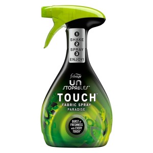 Febreze Unstopables Touch Fabric Spray and Odor Fighter, Paradise, 16.9 oz - 1 of 4