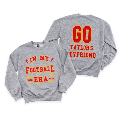 Simply Sage Market Women's Graphic Sweatshirt Taylor's Boyfriend Era Front and Back
