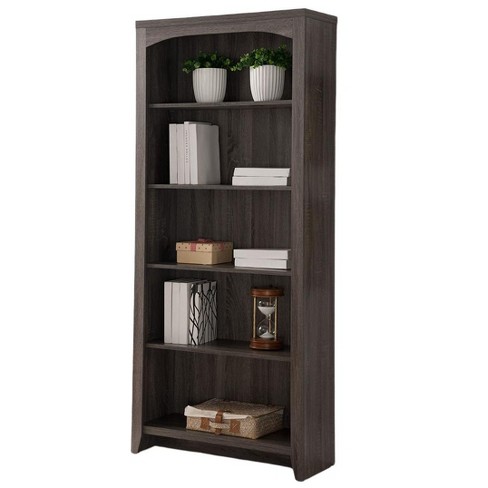 Target deals gray bookshelf