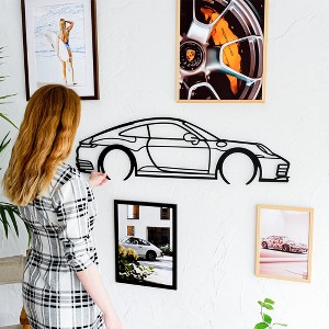 Sussexhome Car Metal Wall Decor, Classic Automotive Wall Art - 1 of 4