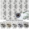 Area Rug, Washable Non-Slip Geometric Mat for Entryway, Patio & Kitchen - 2 of 4