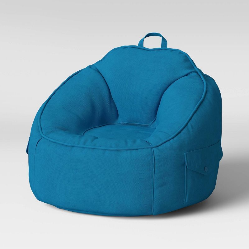 Canvas Kids' Bean Bag Chair - Pillowfort™, 3 of 5