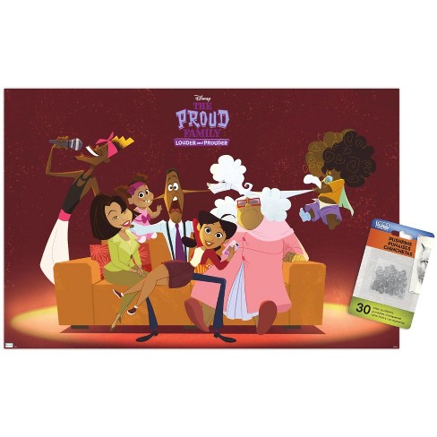 Trends International Disney The Proud Family Louder and Prouder - Family Unframed Wall Poster Prints - image 1 of 4