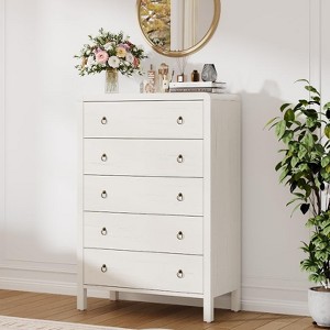 Dresser for Bedroom, Modern Closet Dressers Chest of Drawers, Wood Storage Clothes Organizer - 1 of 4