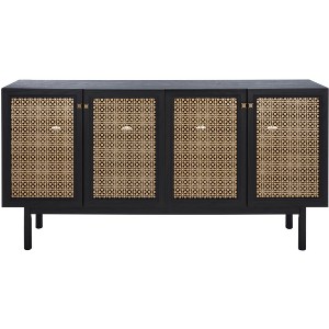 Piran 4 Door 2 Shelf Media Stand - MED9611 - Safavieh - 1 of 4