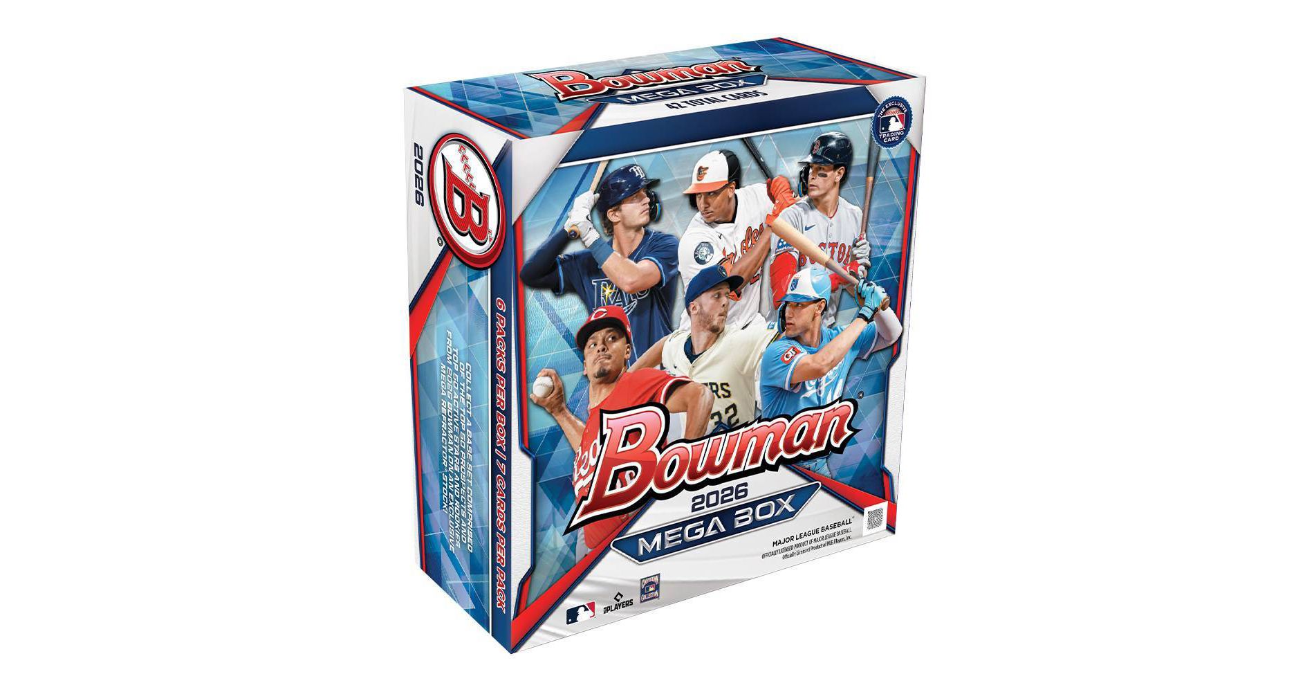 2026 Topps MLB Bowman Baseball Trading Card Mega Box