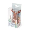 TrueZoo Reindeer Bottle Stopper, Christmas Animal Cork, Novelty Wine Stopper Stocking Stuffer Gift, Dishwasher Safe Silicone, Brown, Set of 1 - 4 of 4
