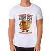 Fourth Of July Men's Suns Out Buns Out Hot Dog BBQ Funny T-Shirt - 2 of 4