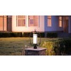 Urban Ambiance Luxury Minimalist Outdoor Post Light 21.125''H x 11''W,  Midnight Black Finish,  Chandler Collection, UHP1394 - 2 of 4