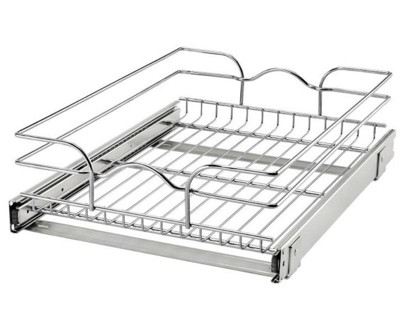 Rev-A-Shelf 5WB2-2122CR-1 21x22in 2-Tier Wire Pullout Cabinet Drawer Basket  