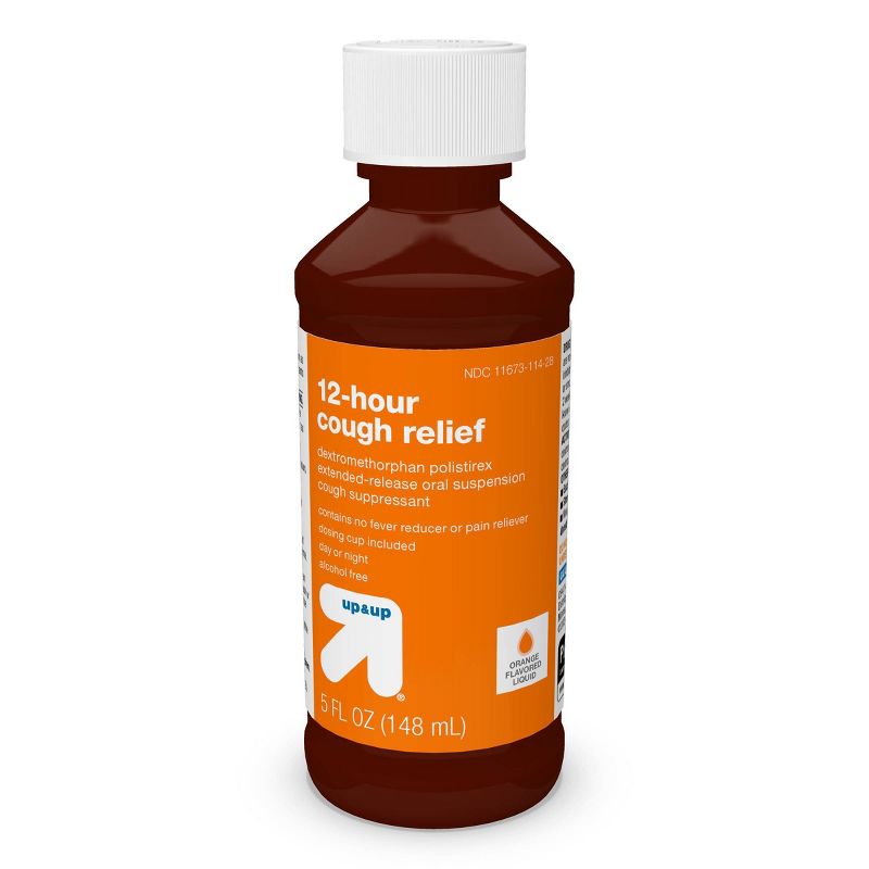 Cough Suppressant DM 12 Hour Relief Liquid - Orange - 5 fl oz - up &#38; up&#8482;, 6 of 10