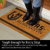 Evergreen Las Vegas Golden Knights Logo Natural Coir 28 x 16 Inches Indoor Outdoor Doormat - 4 of 4