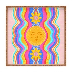 Sewzinski Solar Power Square Bamboo Tray - Deny Designs - 1 of 2