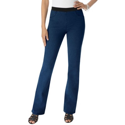 Roaman's Tall Invisible Stretch All Day Bootcut Jean