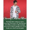 COOFANDY Men's Christmas Cardigans Ugly Xmas Sweaters Reindeer Snowflake Shawl Collar Knitted Cardigan Sweater - 4 of 4