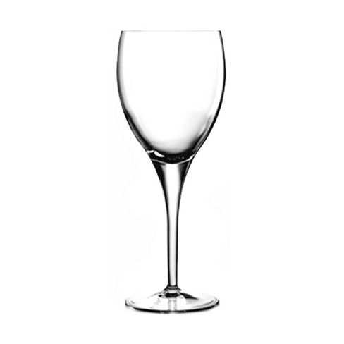 Joyjolt Elle Fluted Cylinder White Wine Glass - 11.5 Oz Long Stem Wine  Glasses - Set Of 2 : Target