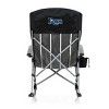 MLB Tampa Bay Rays Outdoor Rocking Camp Chair - Black - 2 of 4