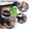 Zone Tech Car Headrest Food and Drink Tray Organizer - Classic Black Portable Premium Quality Car Tray for All Your Needs - 4 of 4
