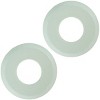 Pool Central Escutcheon for D48mm Pool Handrails 2pc 4.5"- White - 2 of 2