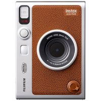 Fujifilm Instax Mini EVO Hybrid Digital / Instant Film Camera (Brown)