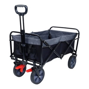 Gulches 150L Collapsible Wagon Cart, Heavy Duty, 360 lbs Capacity, Portable Sport Wagon - 1 of 4
