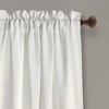 Set of 2 Aprile Light Filtering Window Curtain Panels - Lush Décor - 2 of 4