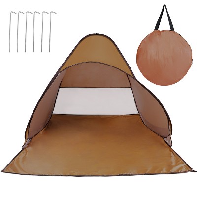 iMountek"Pop-Up Beach Tent Sun Shade Shelter, UV Protection, Waterproof, for 2-3 People with Net Window"BlueCoffeeGreenPurple&Red