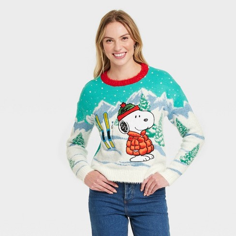 Snoopy sweatshirt womens sale