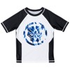 Marvel Avengers Spider-Man Captain America Hulk Iron Man Pullover Rash Guard & Swim Trunks Outfit Set Toddler to Big Kid - 4 of 4