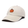 Dalix Baby Pumpkin Embroidered Cotton Baseball Cap Adjustable Dad Hat Womens - image 4 of 4