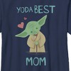 Boy's Star Wars: The Empire Strikes Back Mother's Day Best Mom Yoda  T-Shirt -  - - 2 of 4
