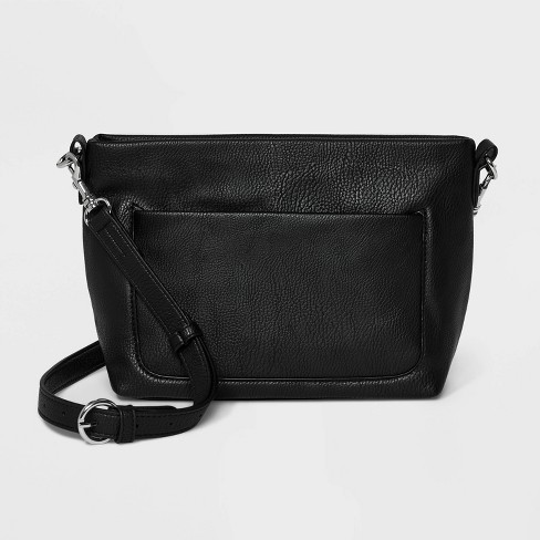 Camera Crossbody Bag with Strap - Universal Thread™ Black
