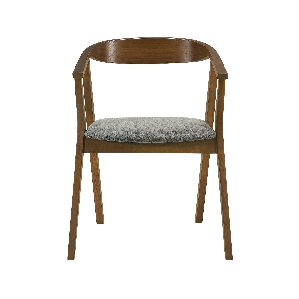 Santana Upholstered Wood Dining Chair - Set of 2 - thumbnail 4