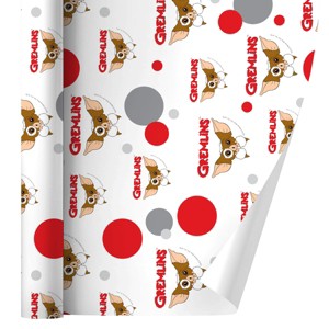 Gremlins Gizmo Logo Gift Wrap 30" x 72" - 1 of 4