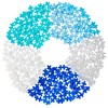 Plus-Plus: Open Play Tube - Glitter Frost Mix - 240 pcs - 2 of 4